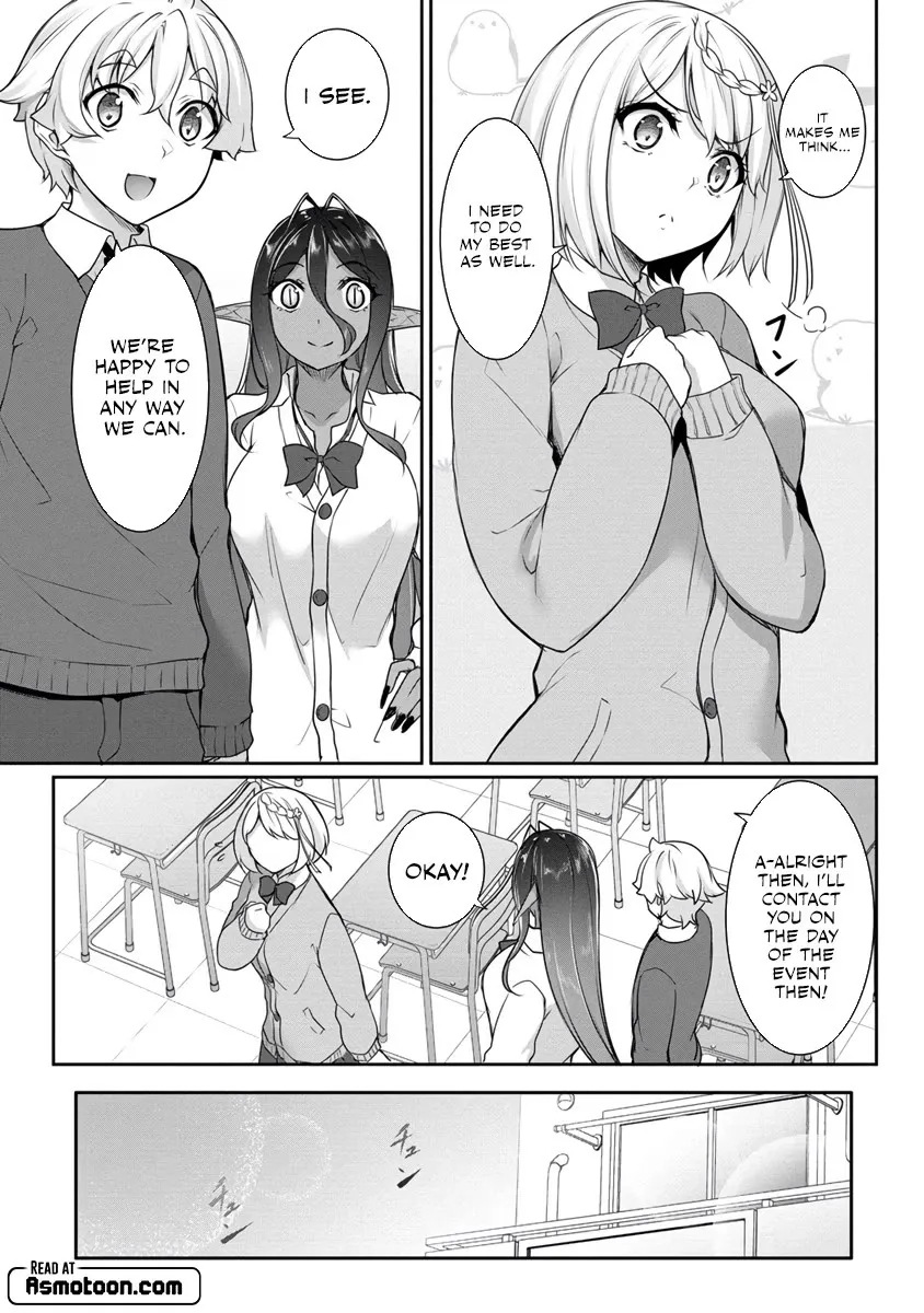Chotto Dake ai ga Omoi Dark Elf ga Isekai Kara Oikakete Kita Zinmanga X Chapter 18 Page 9