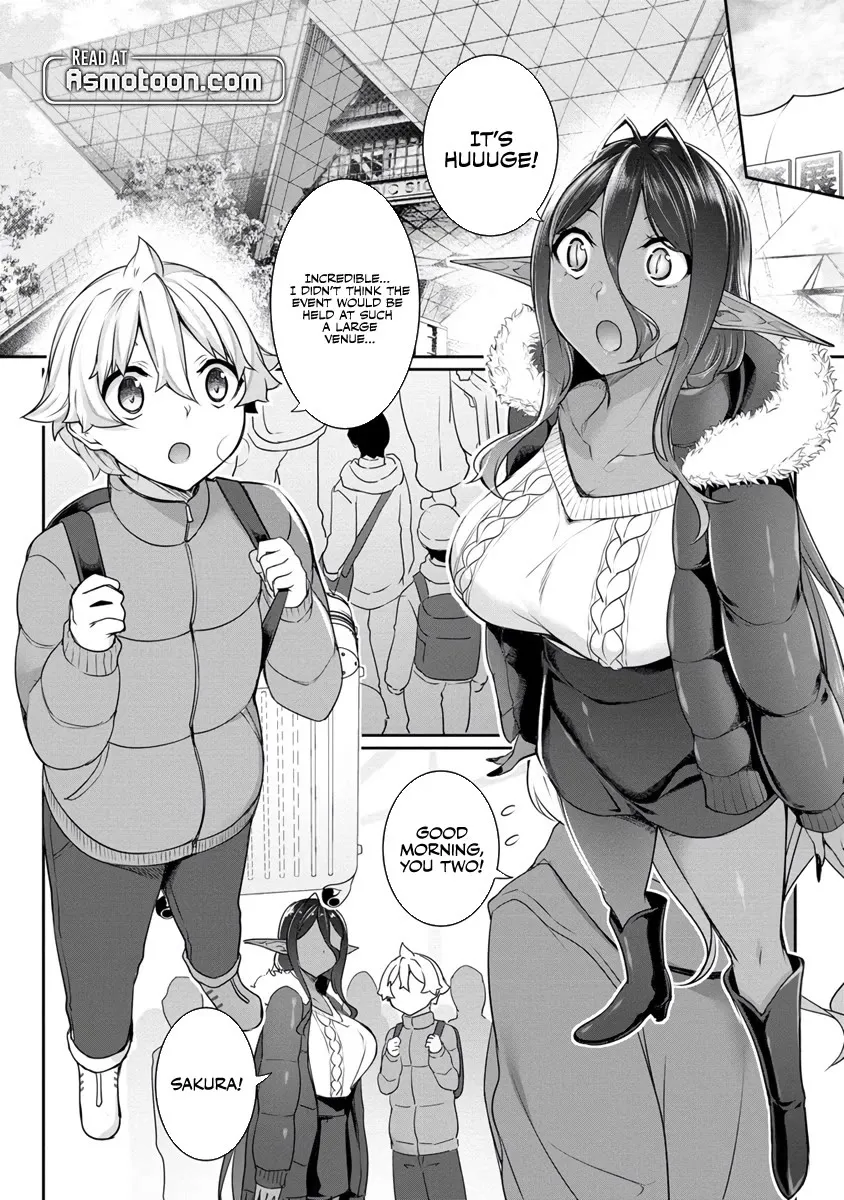 Chotto Dake ai ga Omoi Dark Elf ga Isekai Kara Oikakete Kita Zinmanga X Chapter 18 Page 10
