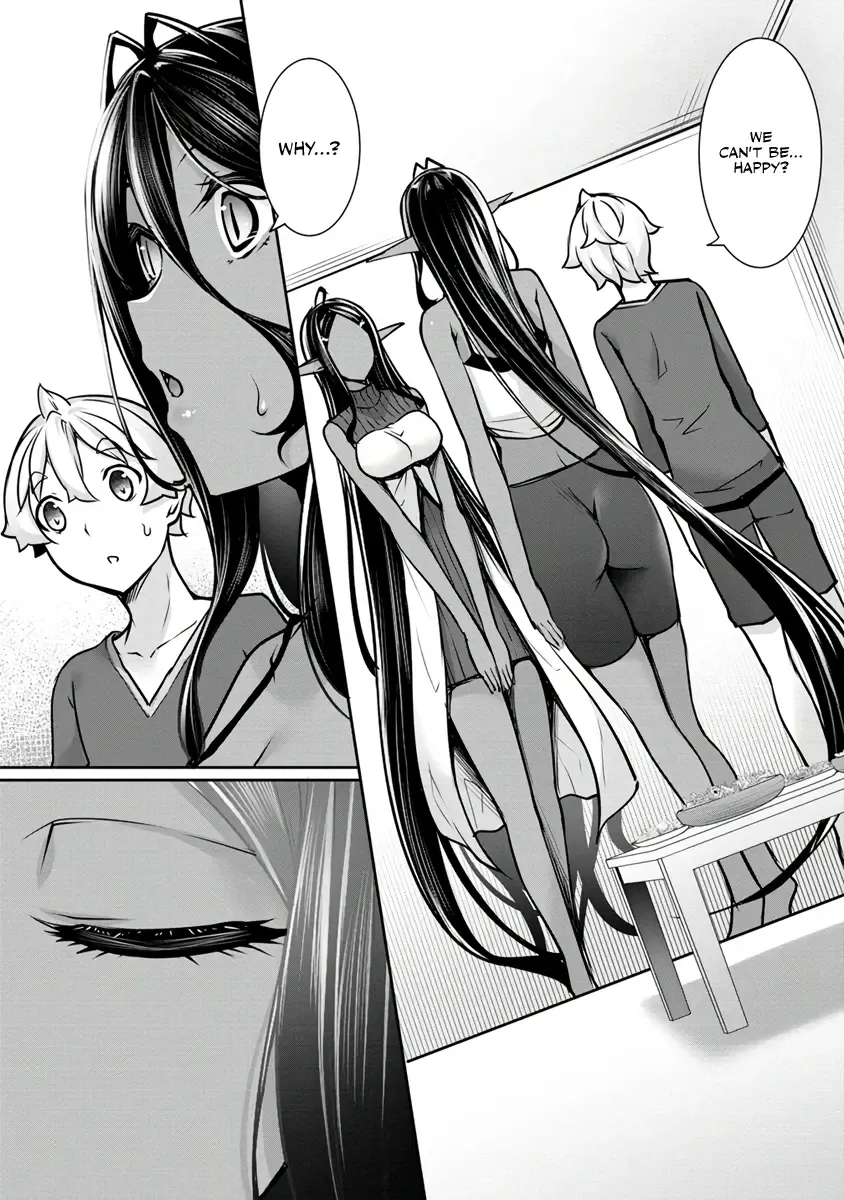 Chotto Dake ai ga Omoi Dark Elf ga Isekai Kara Oikakete Kita Zinmanga X Chapter 14 Page 1