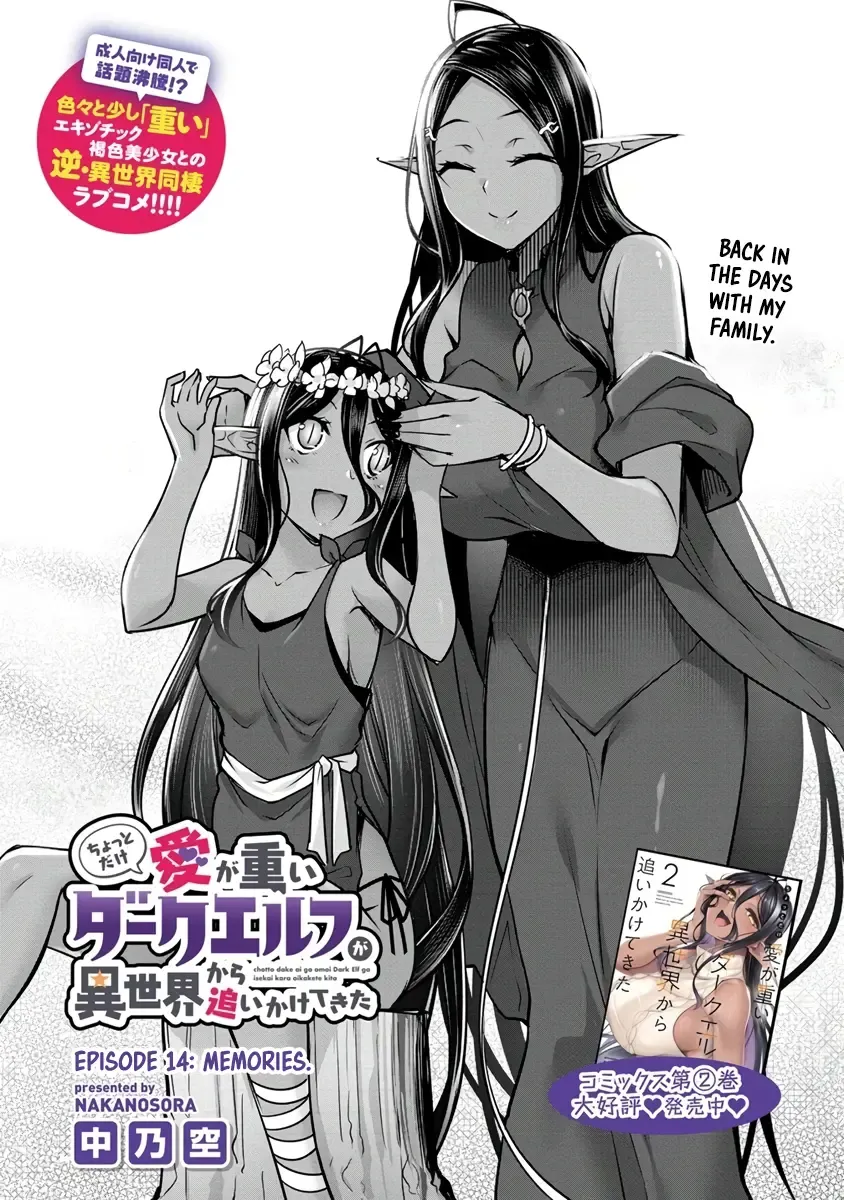 Chotto Dake ai ga Omoi Dark Elf ga Isekai Kara Oikakete Kita Zinmanga X Chapter 14 Page 3