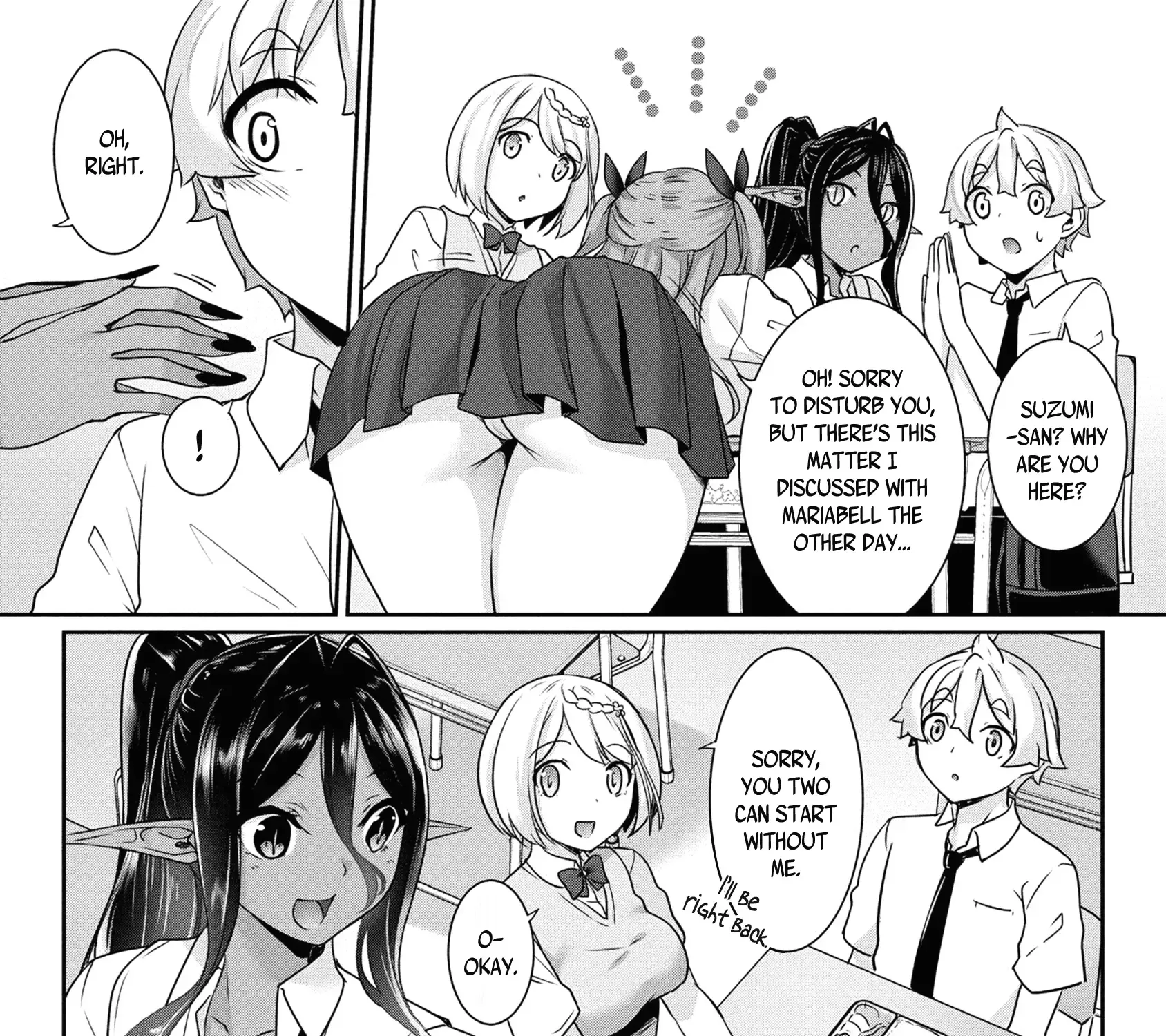 Chotto Dake ai ga Omoi Dark Elf ga Isekai Kara Oikakete Kita Zinmanga X Chapter 13 Page 13