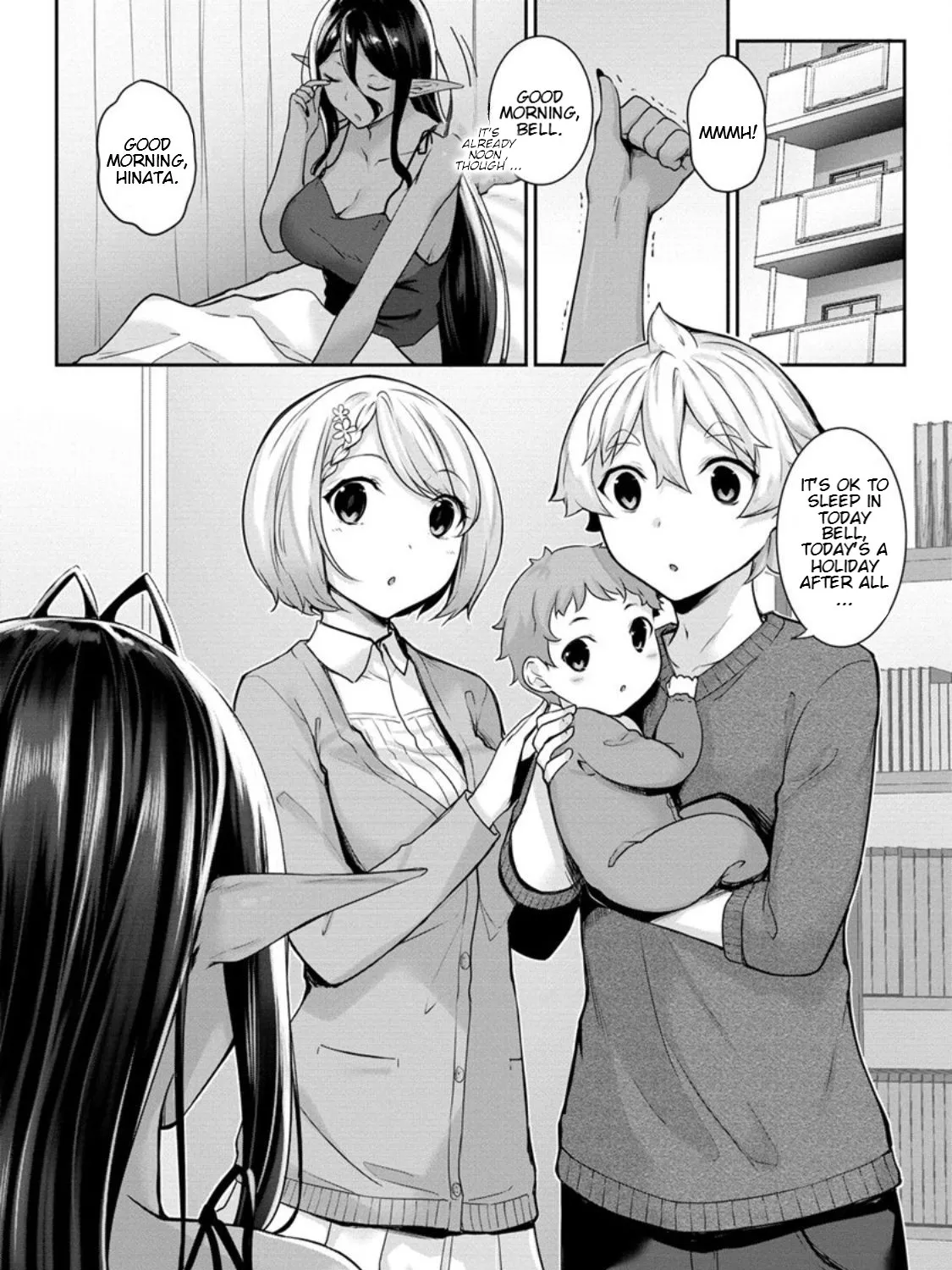 Chotto Dake ai ga Omoi Dark Elf ga Isekai Kara Oikakete Kita Zinmanga X Chapter 8 Page 2