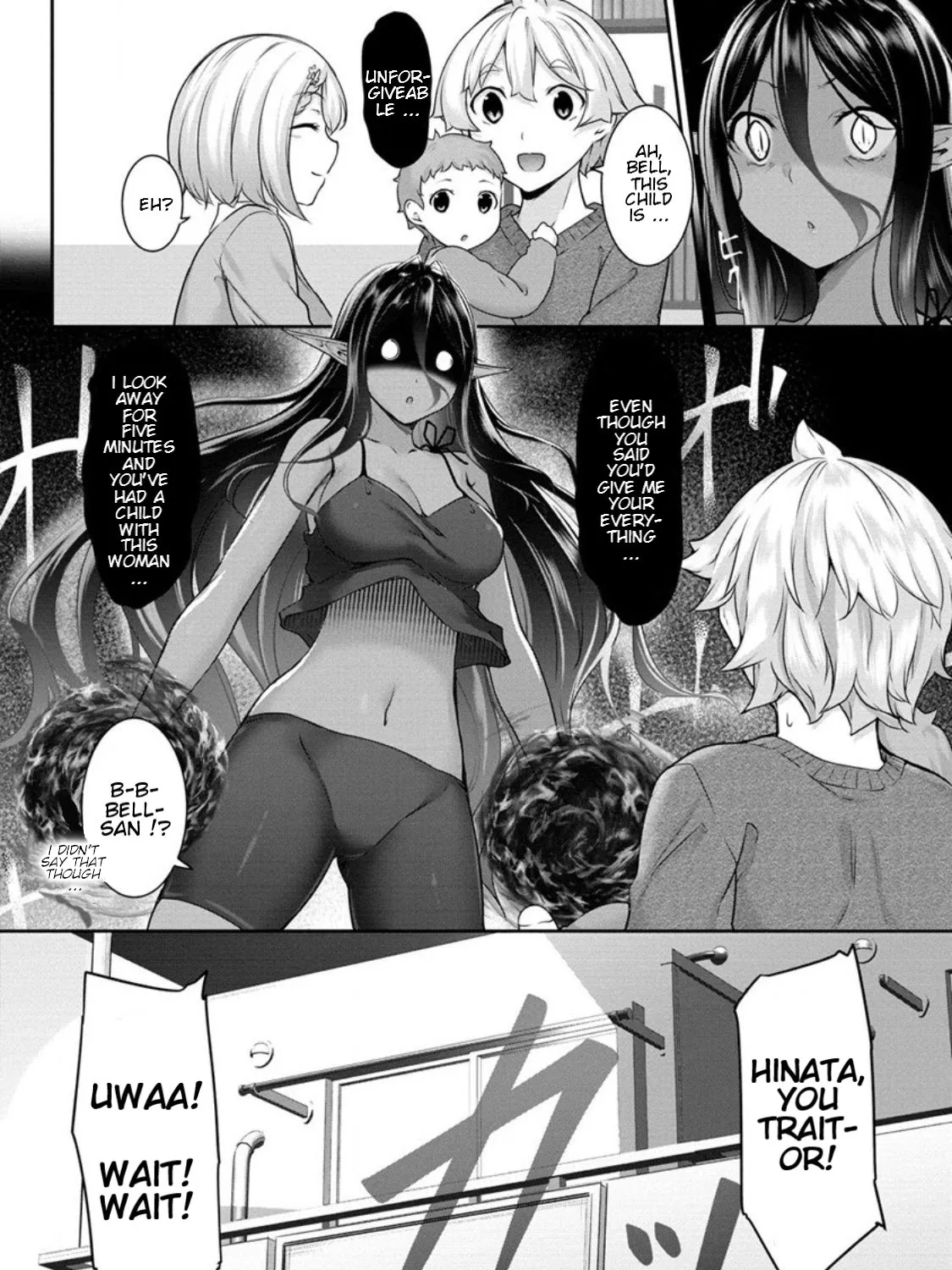 Chotto Dake ai ga Omoi Dark Elf ga Isekai Kara Oikakete Kita Zinmanga X Chapter 8 Page 4