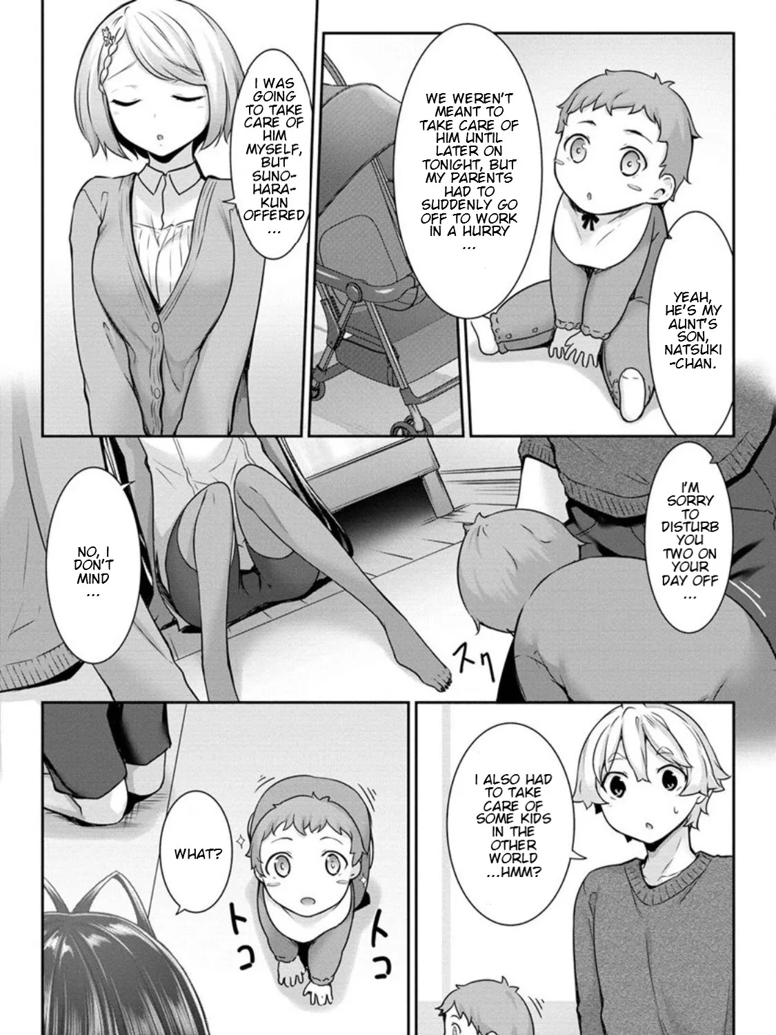 Chotto Dake ai ga Omoi Dark Elf ga Isekai Kara Oikakete Kita Zinmanga X Chapter 8 Page 8