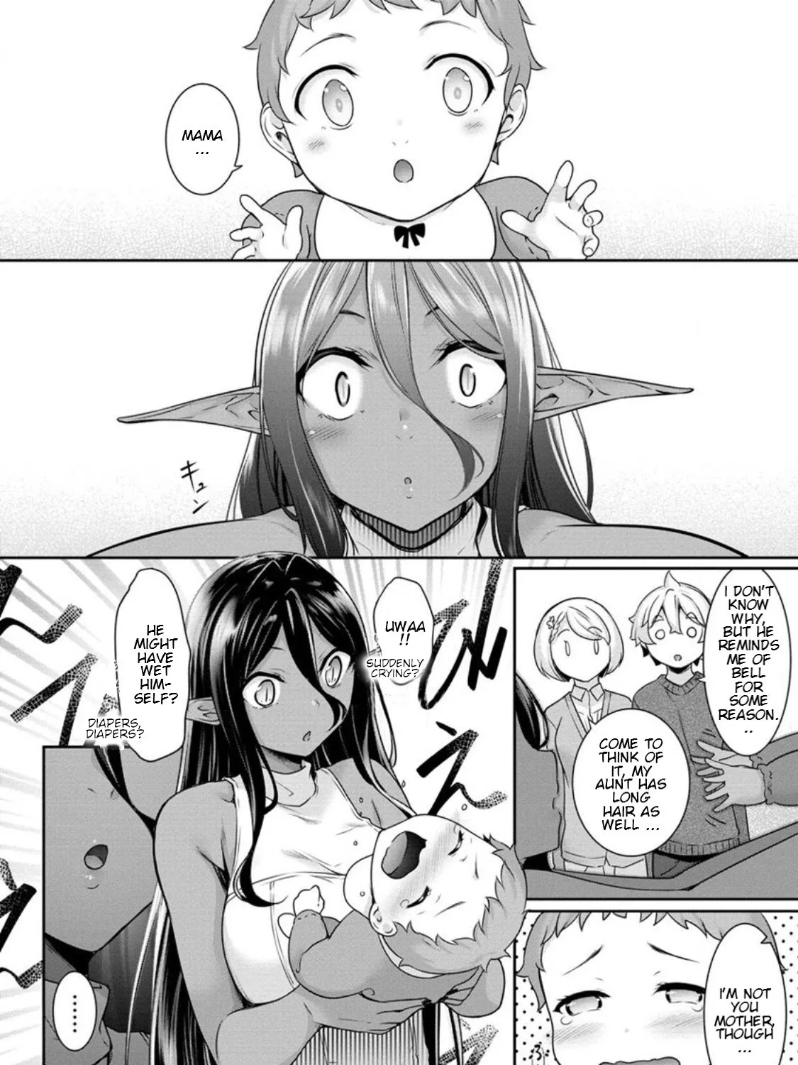 Chotto Dake ai ga Omoi Dark Elf ga Isekai Kara Oikakete Kita Zinmanga X Chapter 8 Page 12