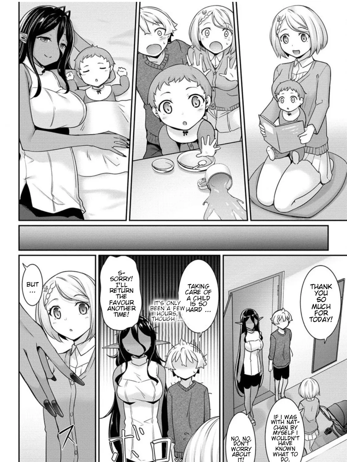 Chotto Dake ai ga Omoi Dark Elf ga Isekai Kara Oikakete Kita Zinmanga X Chapter 8 Page 24