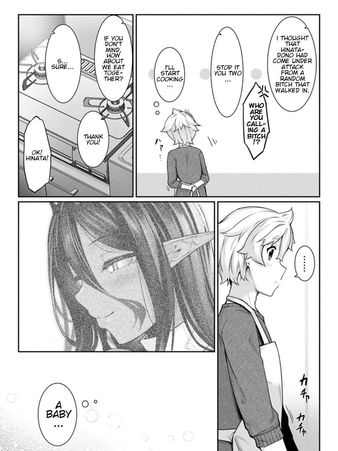 Chotto Dake ai ga Omoi Dark Elf ga Isekai Kara Oikakete Kita Zinmanga X Chapter 8 Page 35