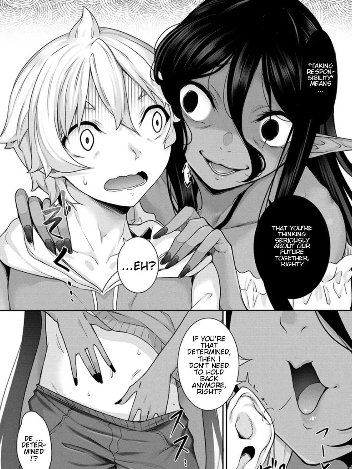 Chotto Dake ai ga Omoi Dark Elf ga Isekai Kara Oikakete Kita Zinmanga X Chapter 7 Page 37