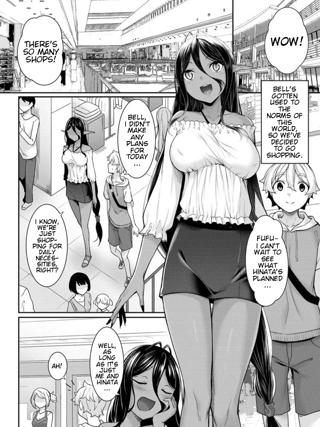 Chotto Dake ai ga Omoi Dark Elf ga Isekai Kara Oikakete Kita Zinmanga X Chapter 6 Page 3