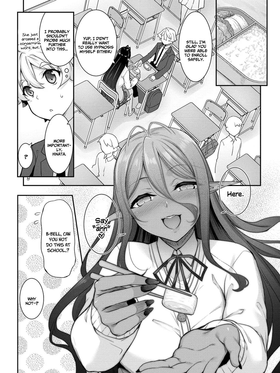Chotto Dake ai ga Omoi Dark Elf ga Isekai Kara Oikakete Kita Zinmanga X Chapter 4 Page 8