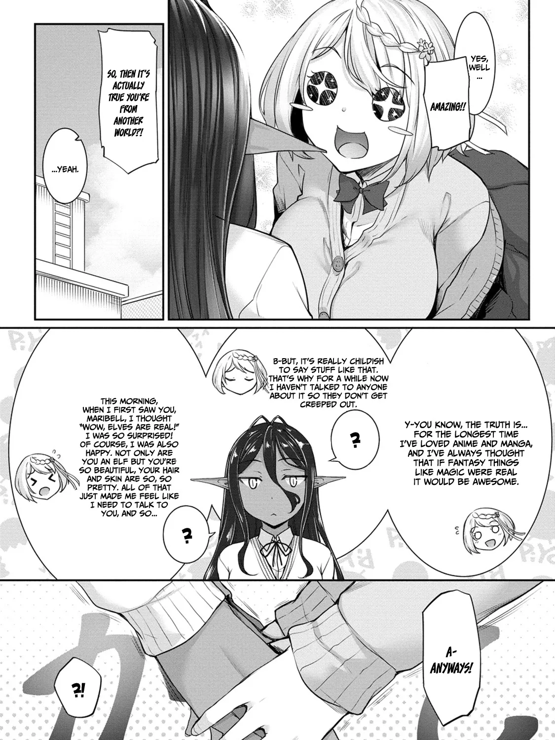 Chotto Dake ai ga Omoi Dark Elf ga Isekai Kara Oikakete Kita Zinmanga X Chapter 4 Page 28