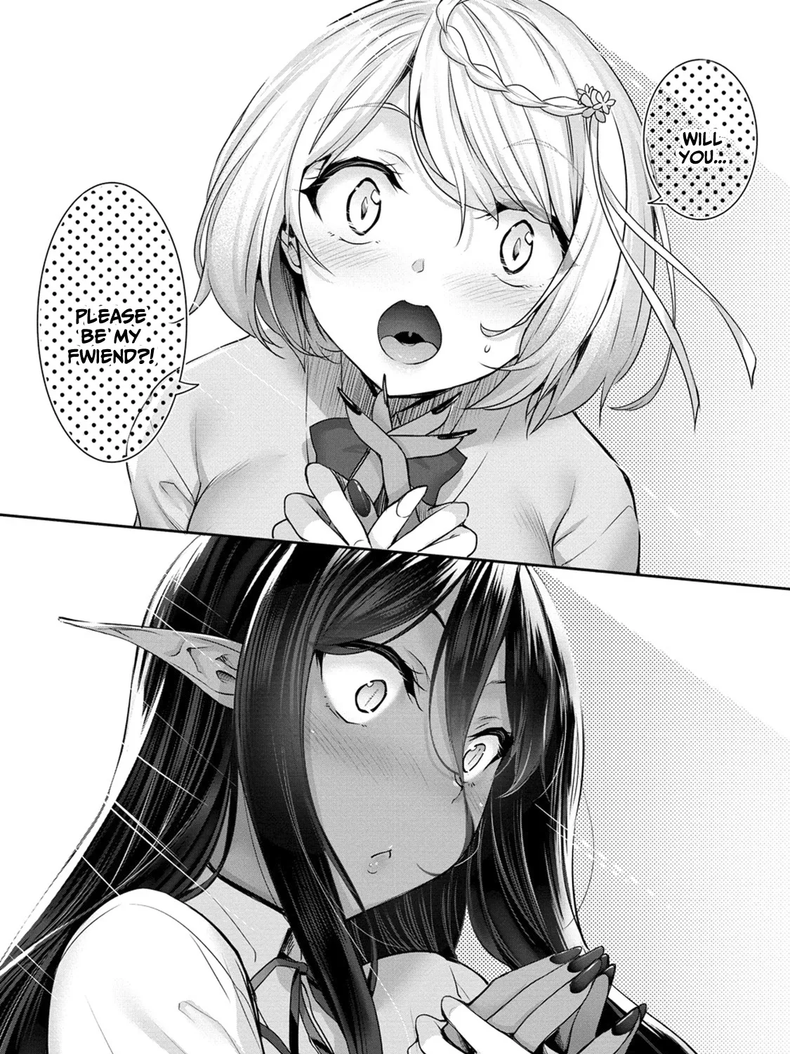 Chotto Dake ai ga Omoi Dark Elf ga Isekai Kara Oikakete Kita Zinmanga X Chapter 4 Page 30