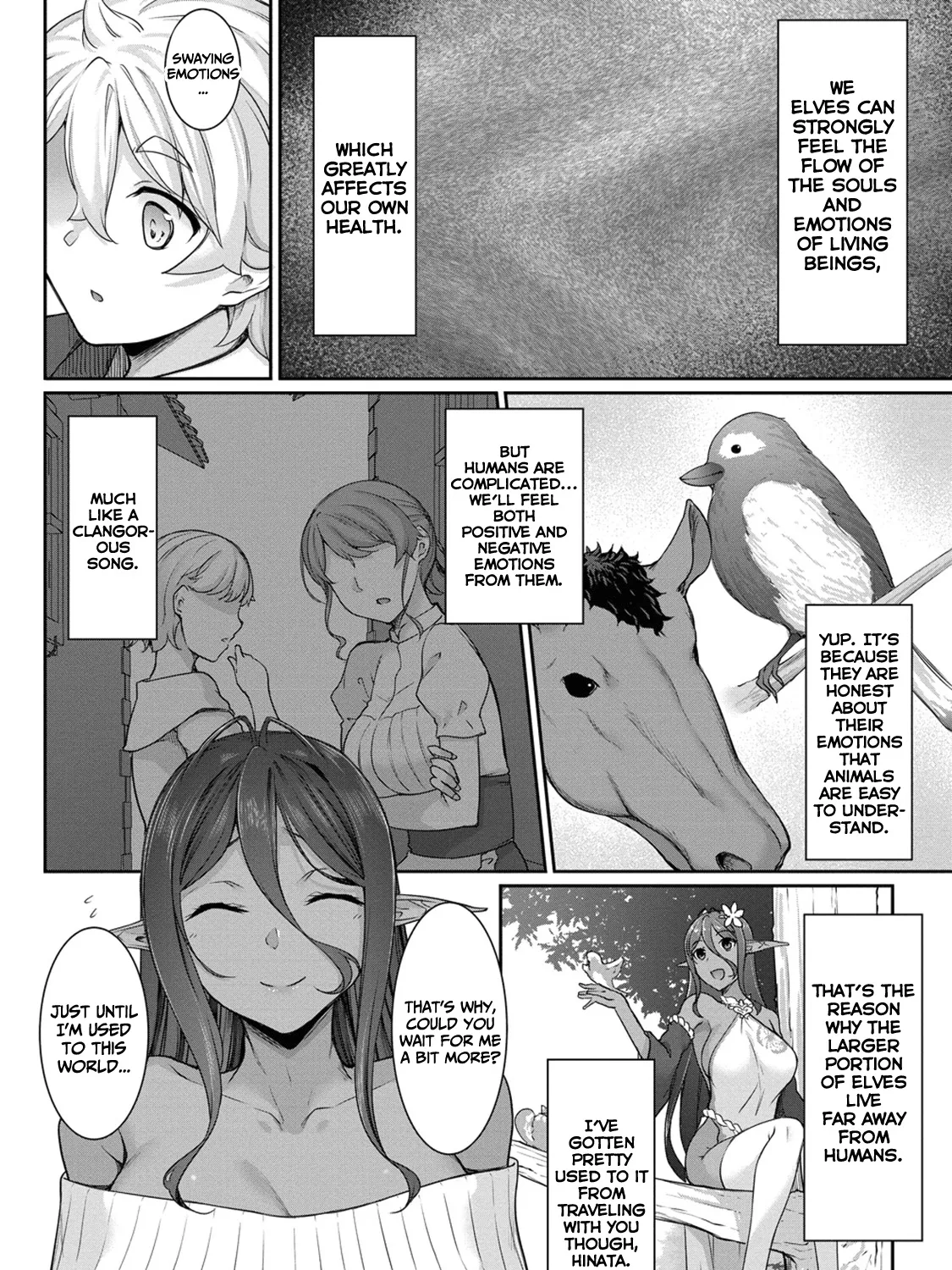Chotto Dake ai ga Omoi Dark Elf ga Isekai Kara Oikakete Kita Zinmanga X Chapter 3 Page 14