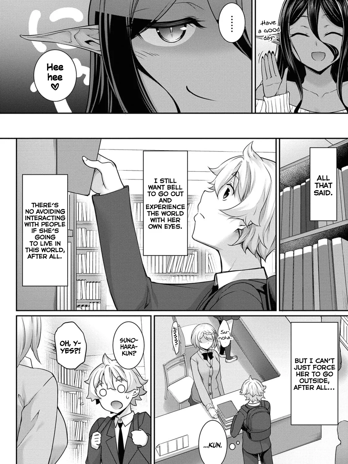 Chotto Dake ai ga Omoi Dark Elf ga Isekai Kara Oikakete Kita Zinmanga X Chapter 3 Page 18