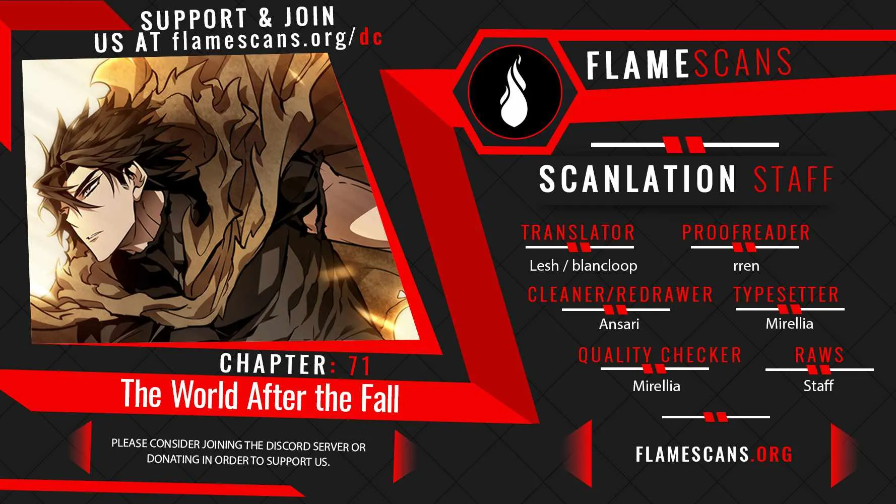 The World After The Fall Zinmanga X Chapter 71 Page 1