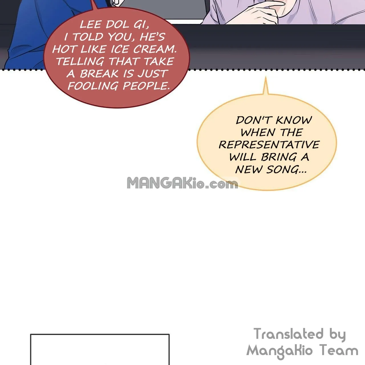 Monochrome Rumor Zinmanga X Chapter 13.1 Page 47