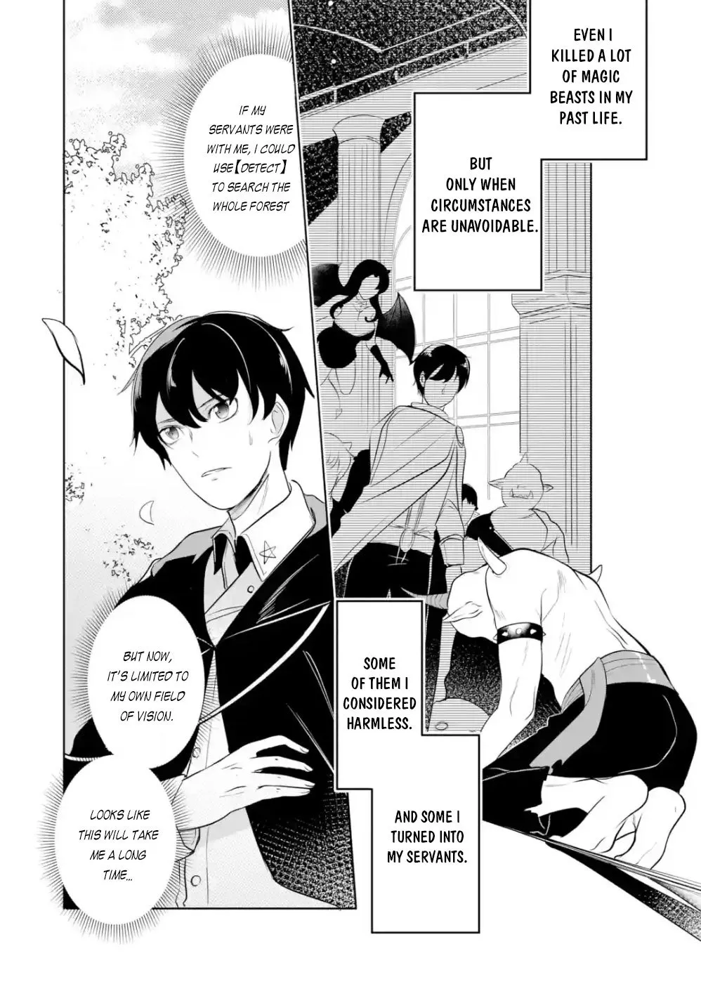Mamono wo Shitagaeru "Teiin" wo Motsu Tensei Kenjya~ Katsute no Maho to Jyuma de Hissori Saikyo no Bokensha ninaru~ Zinmanga X Chapter 3.2 Page 7