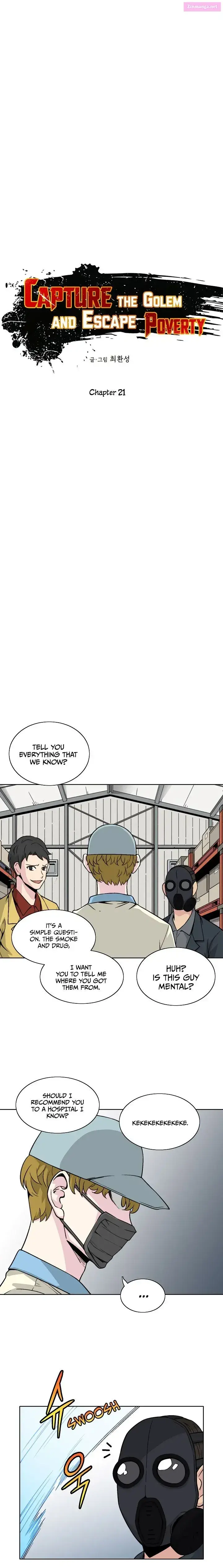 Capture The Golem And Escape Poverty Zinmanga X Chapter 21 Page 4