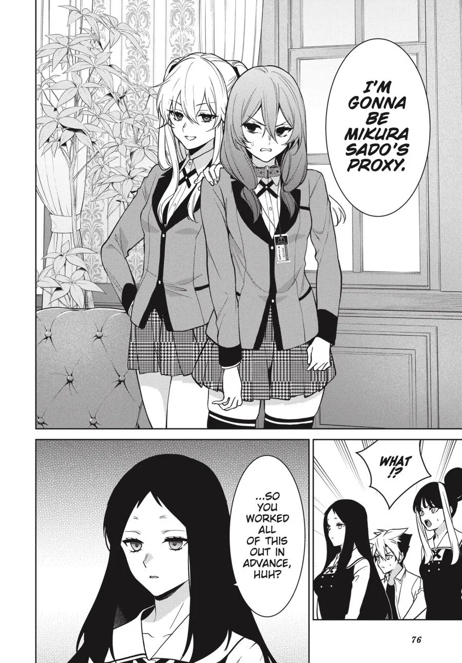 Kakegurui Twin Zinmanga X Chapter 77 Page 6