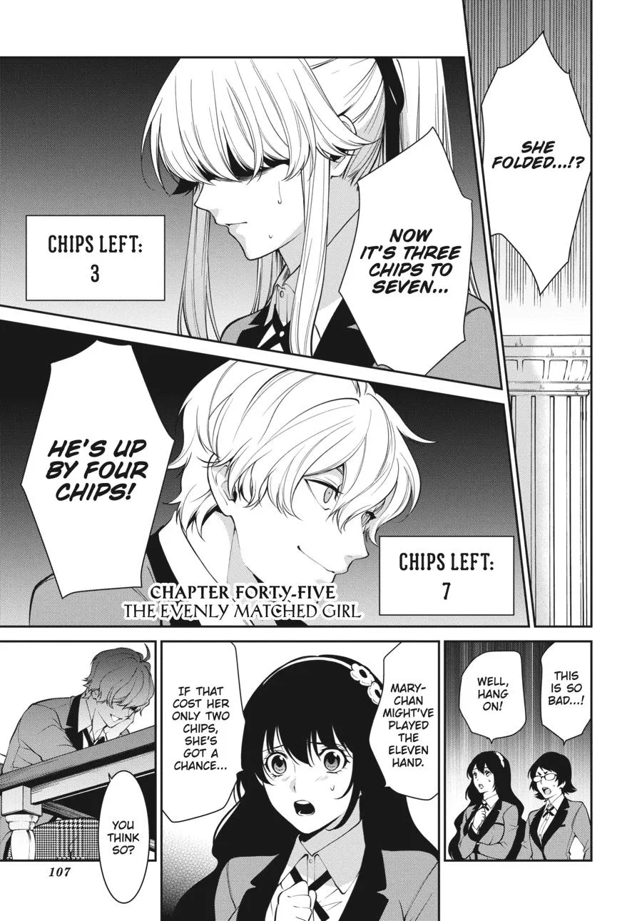 Kakegurui Twin Zinmanga X Chapter 45 Page 1