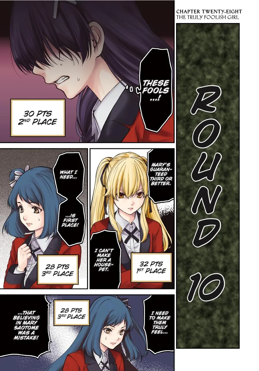 Kakegurui Twin Zinmanga X Chapter 28 Page 1