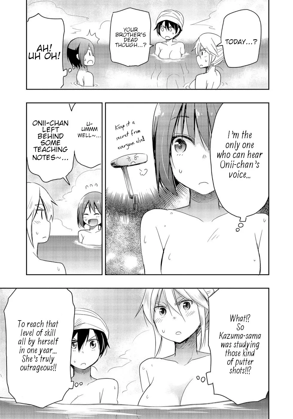 The Case of Me, a Pro Golfer, Being Reincarnated as My Little Sister’s Putter Zinmanga X Chapter 8 Page 21
