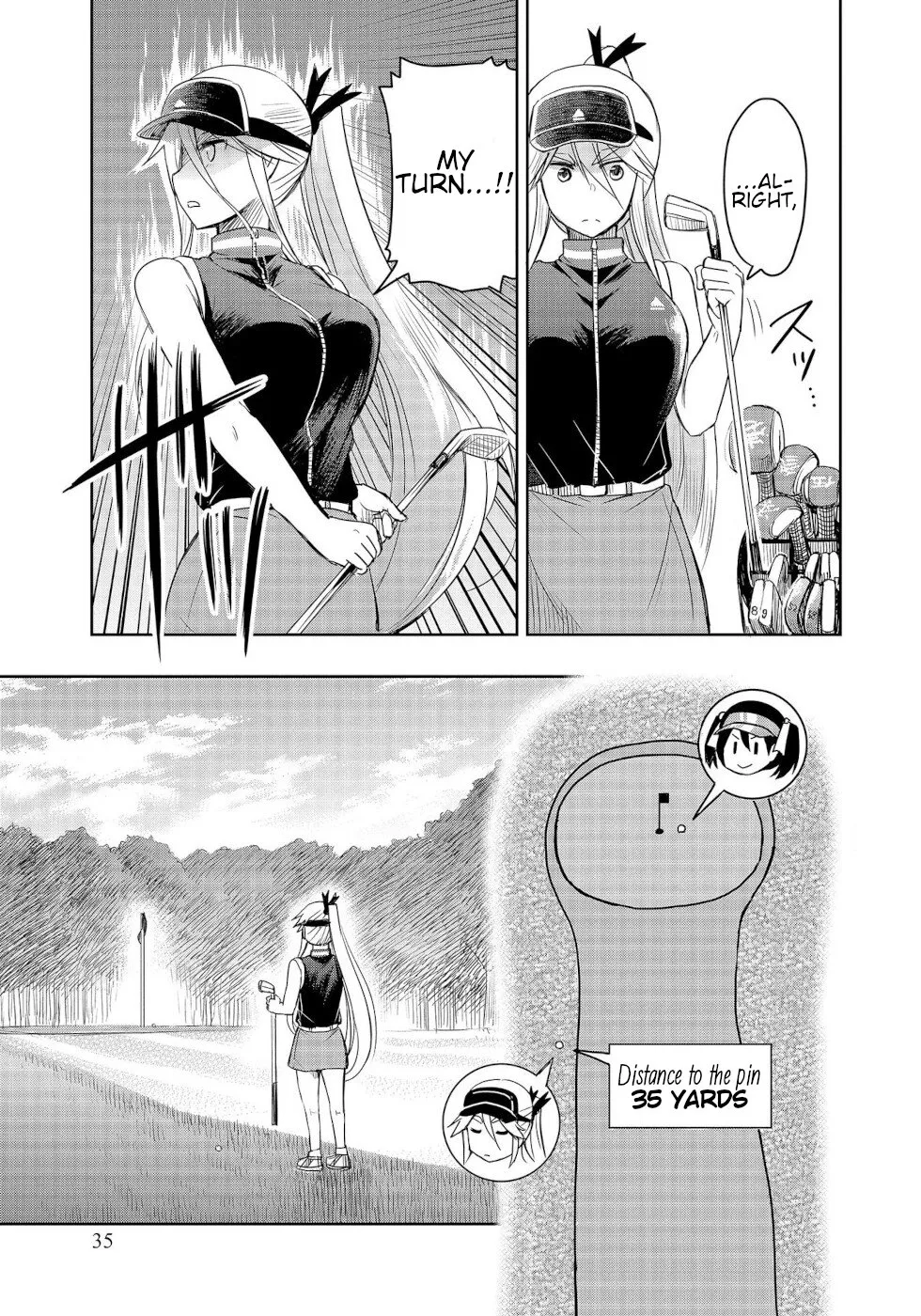 The Case of Me, a Pro Golfer, Being Reincarnated as My Little Sister’s Putter Zinmanga X Chapter 5 Page 31