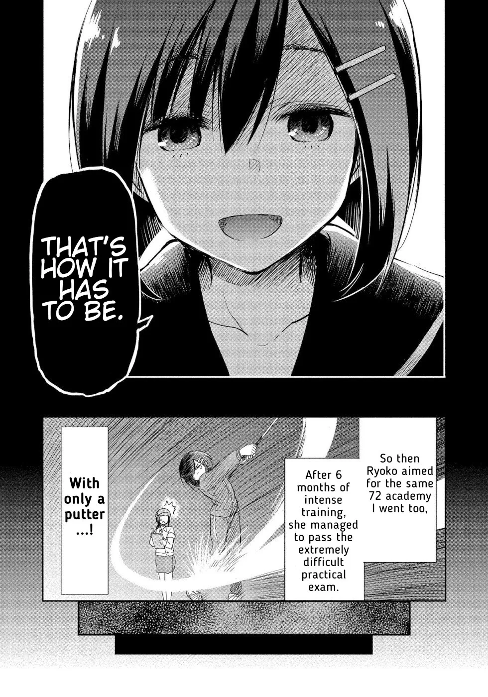 The Case of Me, a Pro Golfer, Being Reincarnated as My Little Sister’s Putter Zinmanga X Chapter 1 Page 45