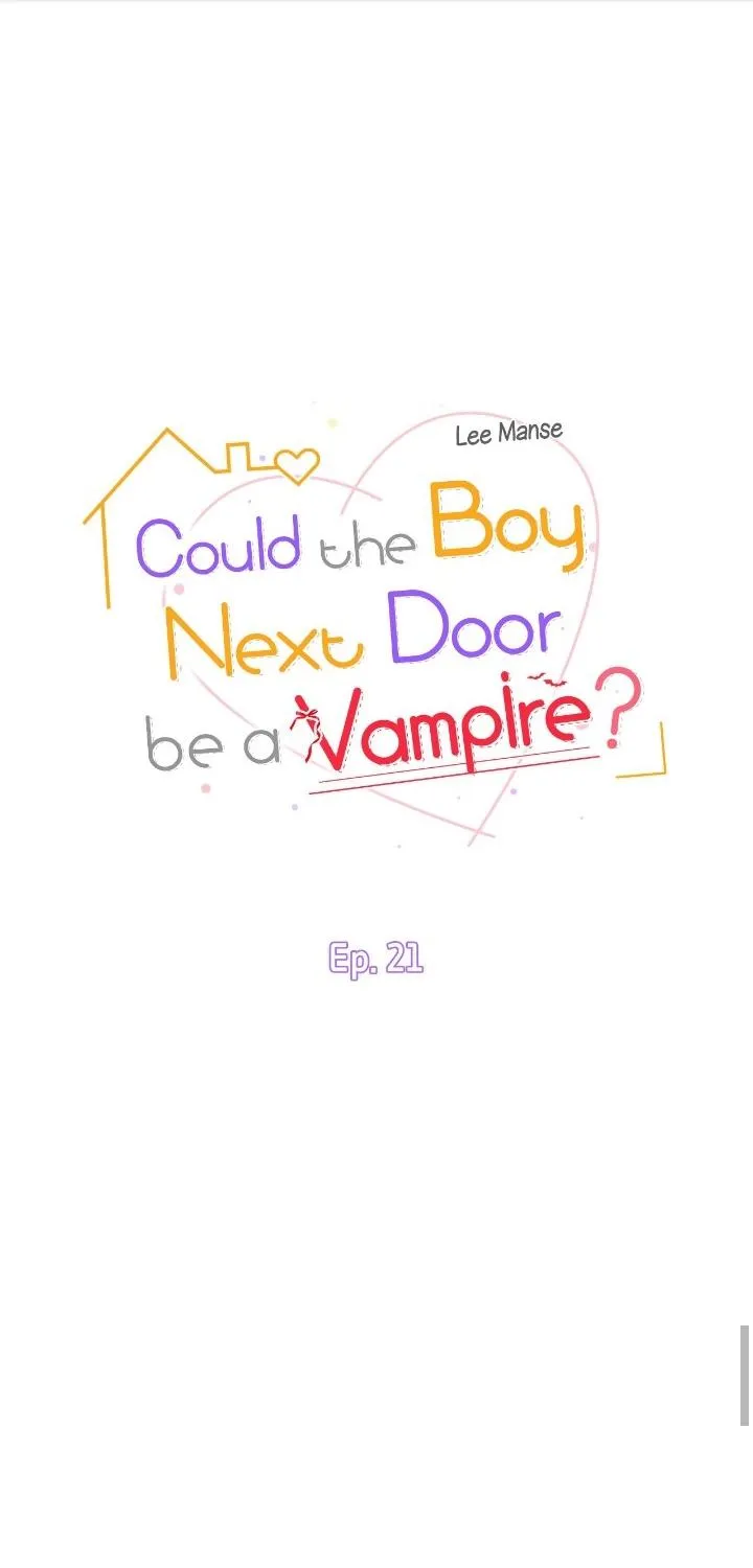 Could The Boy Next Door Be A Vampire? Zinmanga X Chapter 21 Page 41