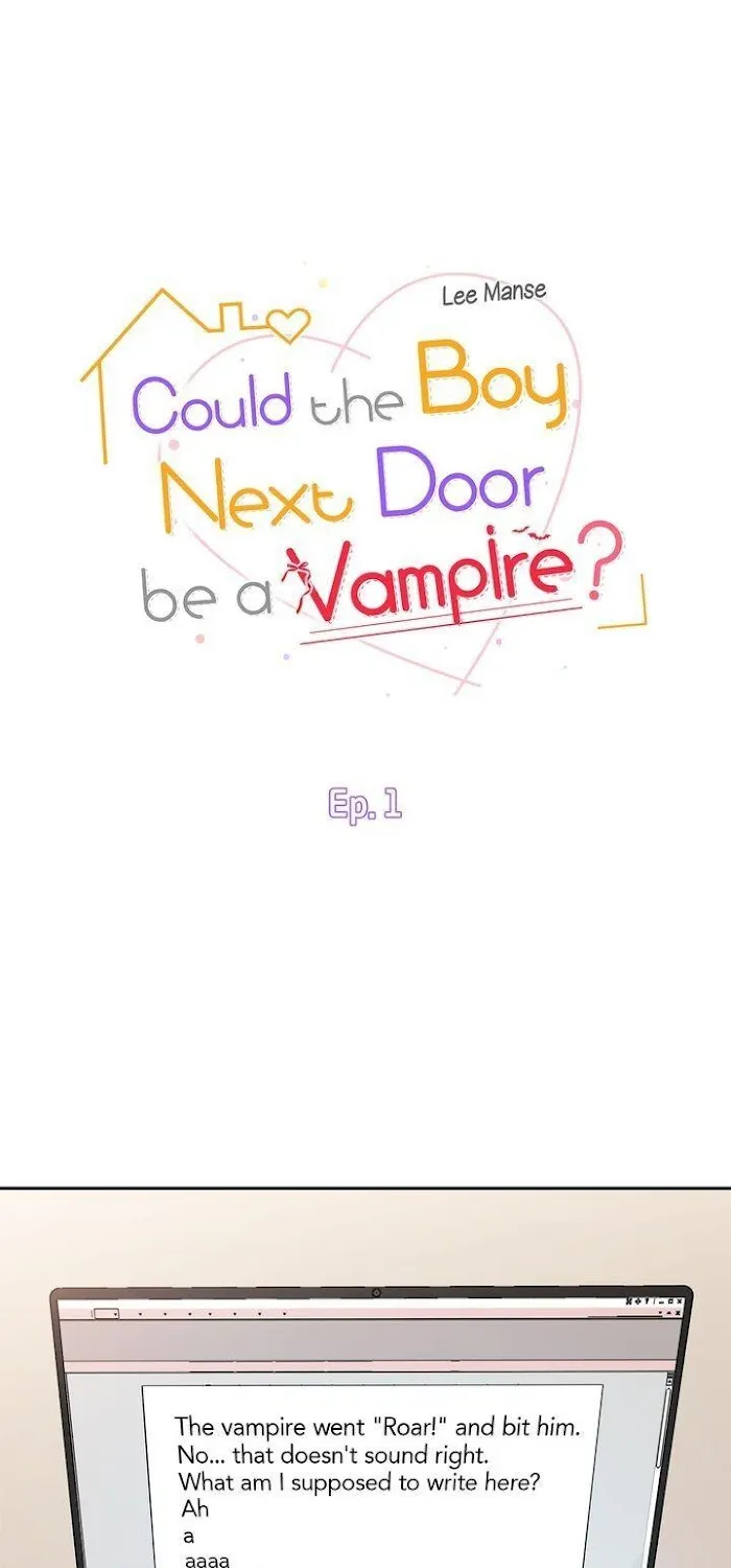 Could The Boy Next Door Be A Vampire? Zinmanga X Chapter 1 Page 1
