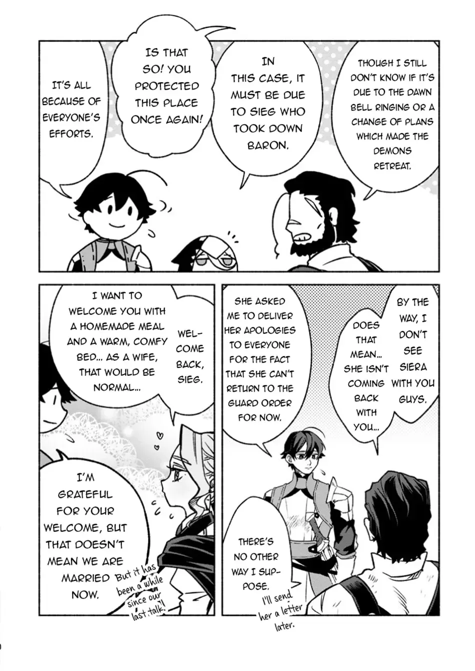 Sono Monban, Saikyou Nitsuki: Tsuihou Sareta Bougyo Ryoku 9999 No Senshi, Outo No Monban Toshite Musou Suru Zinmanga X Chapter 33.2 Page 8