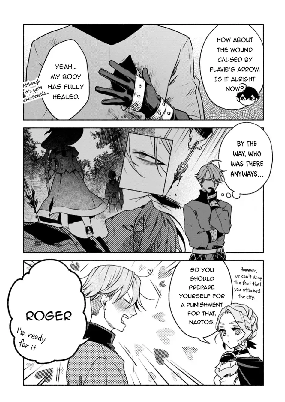 Sono Monban, Saikyou Nitsuki: Tsuihou Sareta Bougyo Ryoku 9999 No Senshi, Outo No Monban Toshite Musou Suru Zinmanga X Chapter 33.2 Page 10
