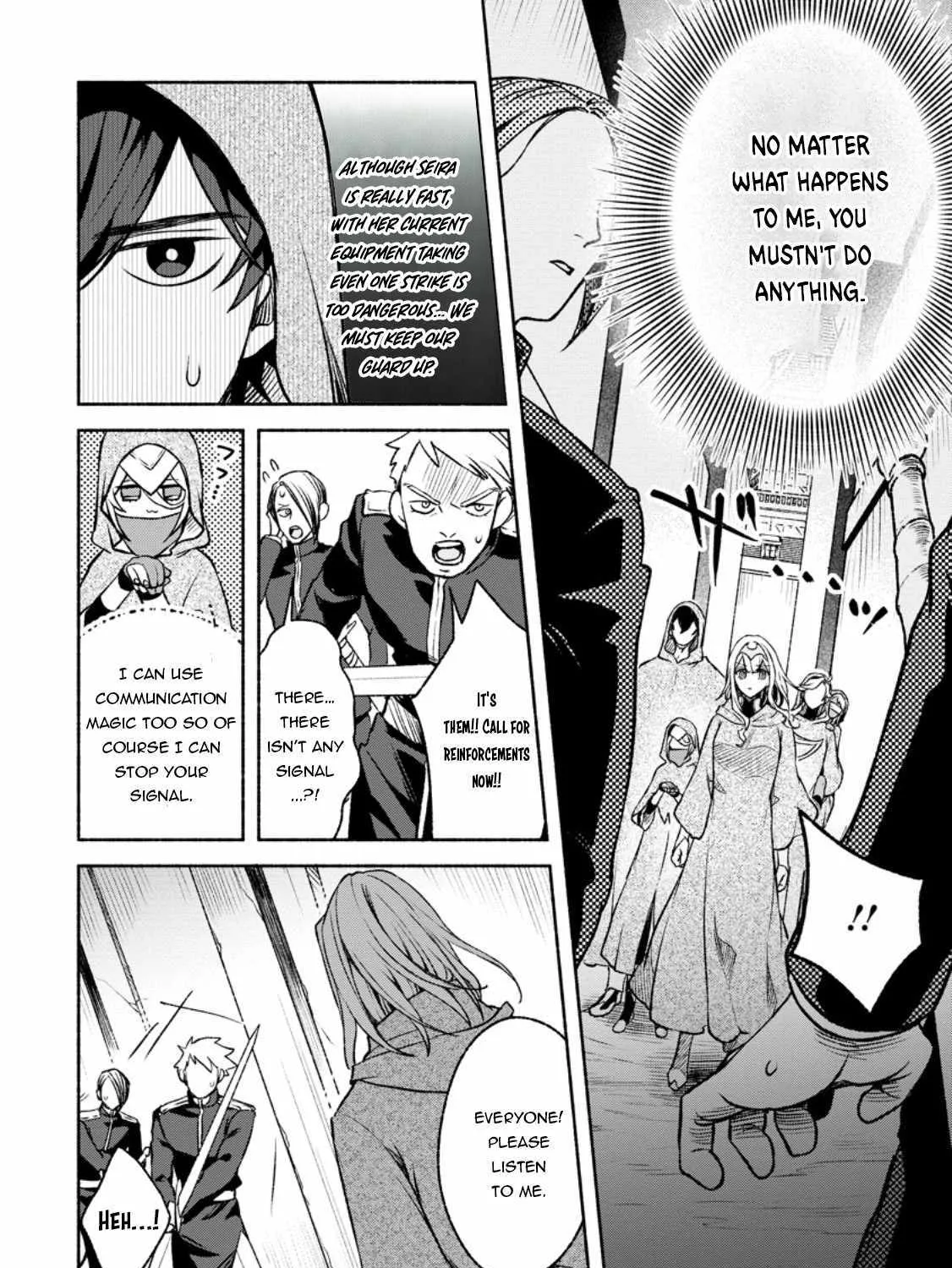 Sono Monban, Saikyou Nitsuki: Tsuihou Sareta Bougyo Ryoku 9999 No Senshi, Outo No Monban Toshite Musou Suru Zinmanga X Chapter 29 Page 12