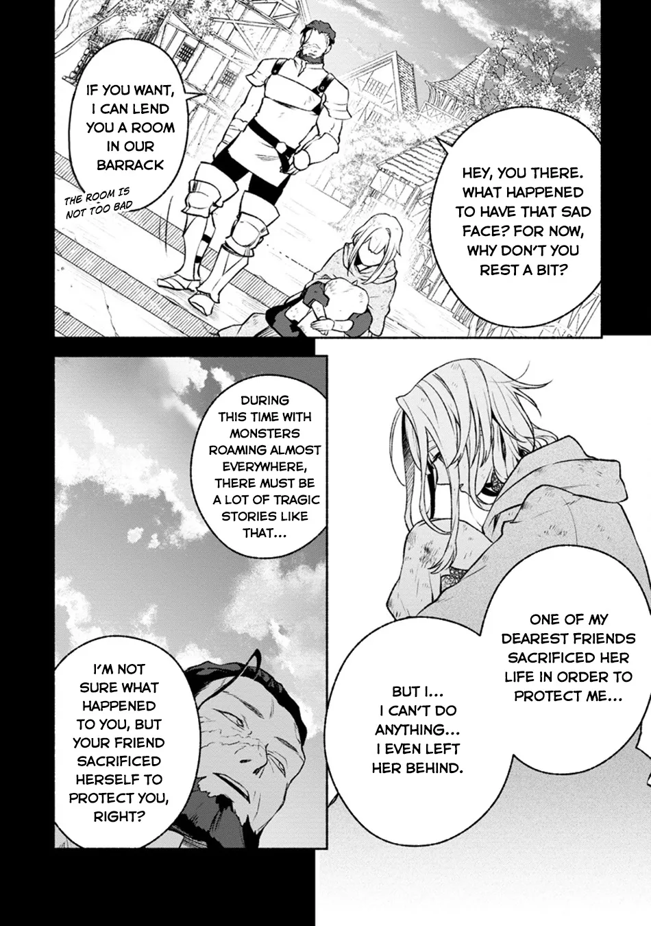 Sono Monban, Saikyou Nitsuki: Tsuihou Sareta Bougyo Ryoku 9999 No Senshi, Outo No Monban Toshite Musou Suru Zinmanga X Chapter 28.1 Page 5