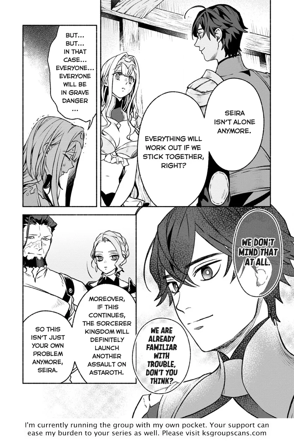 Sono Monban, Saikyou Nitsuki: Tsuihou Sareta Bougyo Ryoku 9999 No Senshi, Outo No Monban Toshite Musou Suru Zinmanga X Chapter 28.1 Page 17