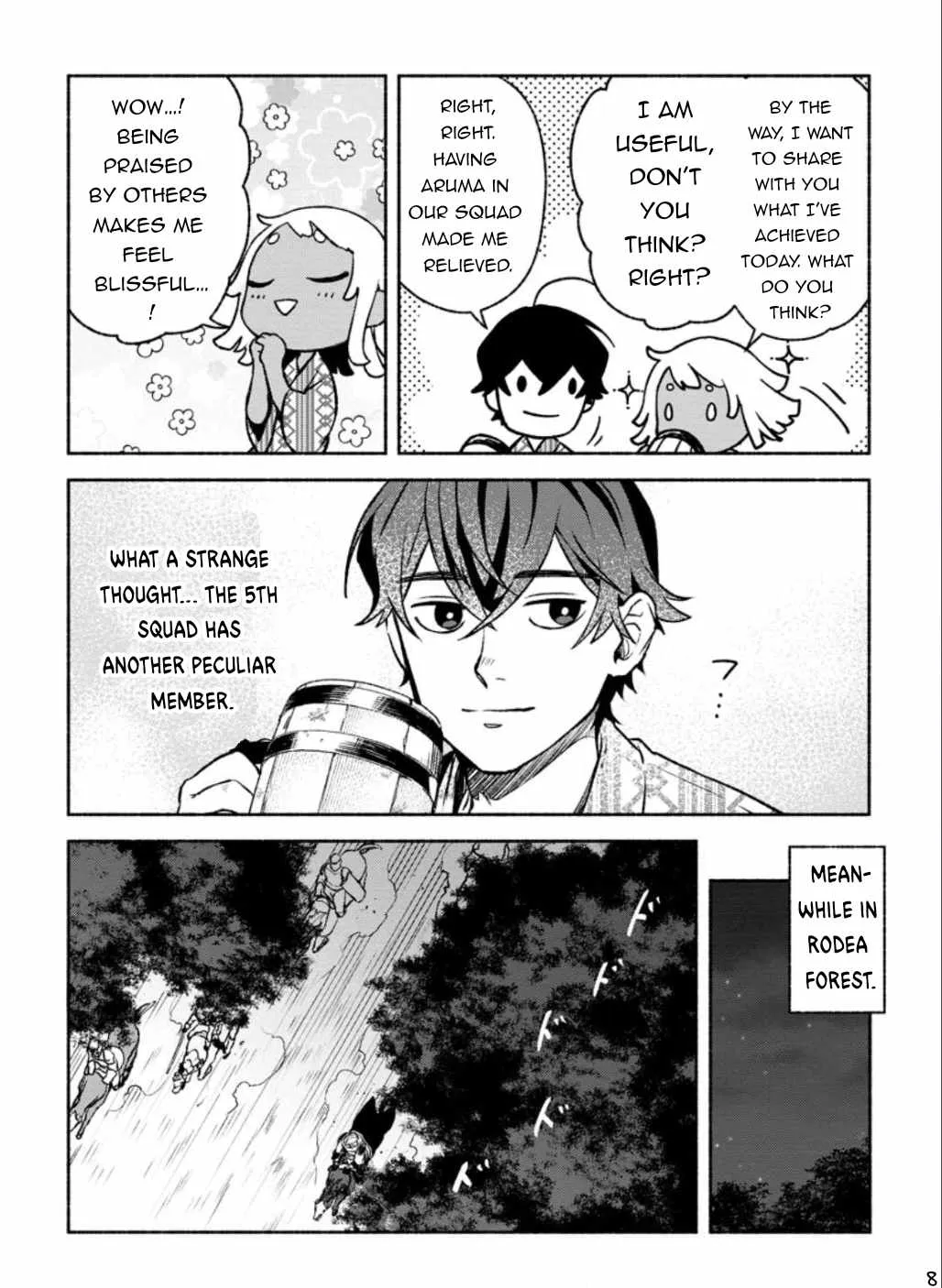 Sono Monban, Saikyou Nitsuki: Tsuihou Sareta Bougyo Ryoku 9999 No Senshi, Outo No Monban Toshite Musou Suru Zinmanga X Chapter 23 Page 32