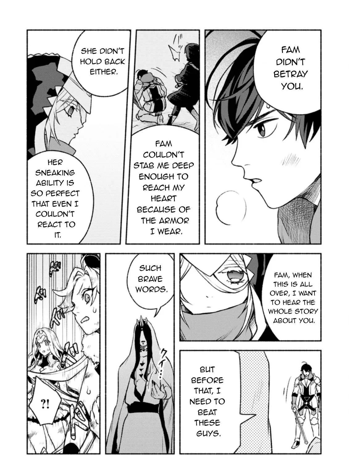 Sono Monban, Saikyou Nitsuki: Tsuihou Sareta Bougyo Ryoku 9999 No Senshi, Outo No Monban Toshite Musou Suru Zinmanga X Chapter 20 Page 34