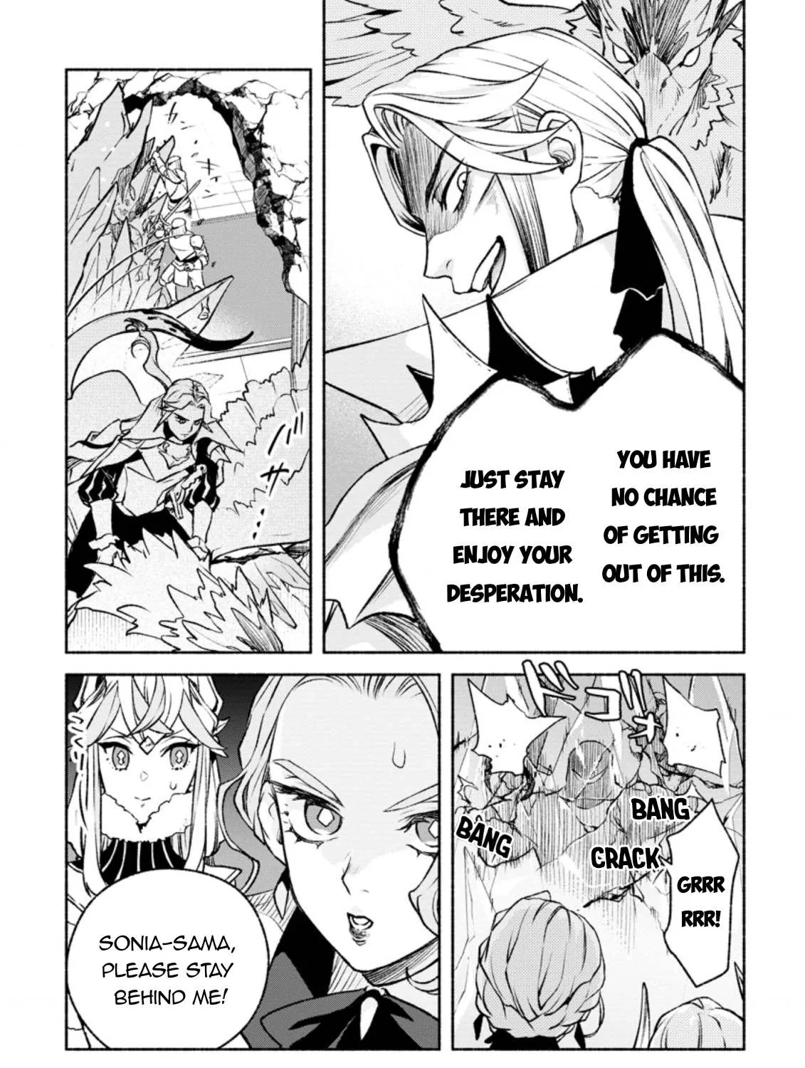 Sono Monban, Saikyou Nitsuki: Tsuihou Sareta Bougyo Ryoku 9999 No Senshi, Outo No Monban Toshite Musou Suru Zinmanga X Chapter 19 Page 24