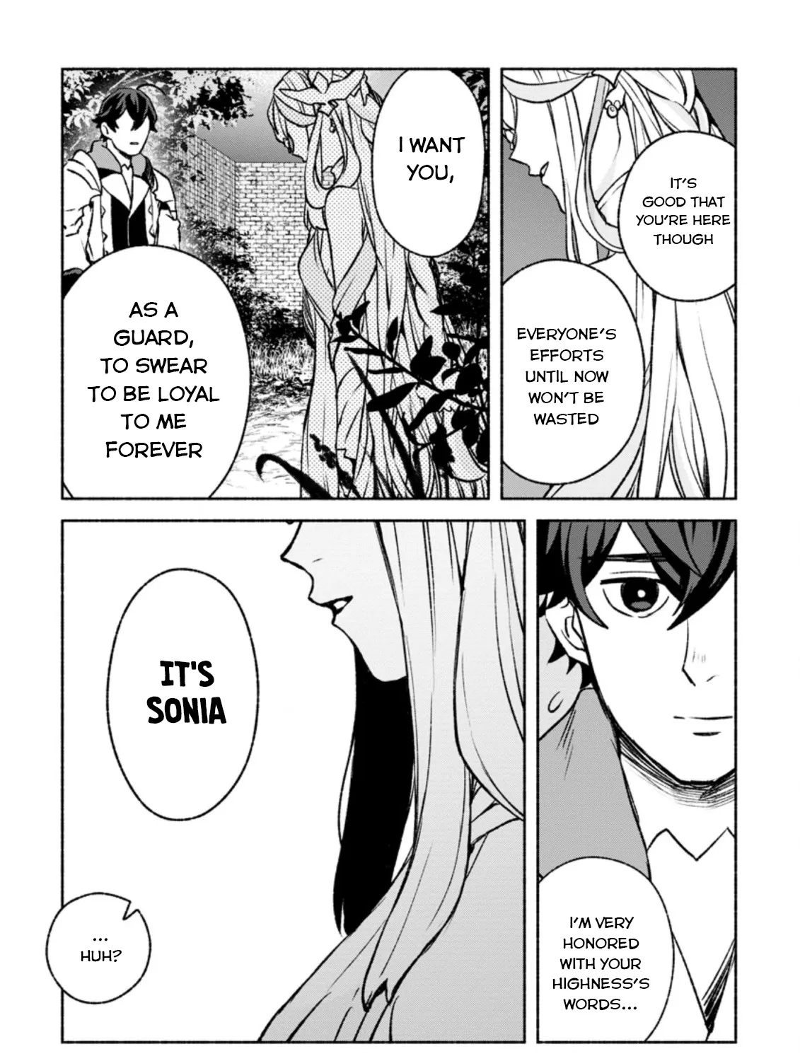 Sono Monban, Saikyou Nitsuki: Tsuihou Sareta Bougyo Ryoku 9999 No Senshi, Outo No Monban Toshite Musou Suru Zinmanga X Chapter 16 Page 46