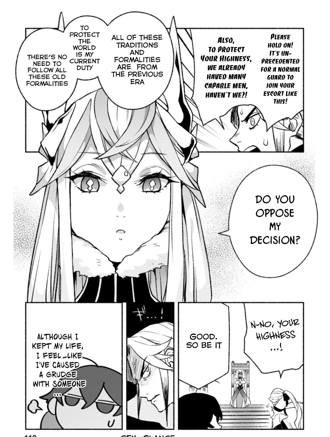 Sono Monban, Saikyou Nitsuki: Tsuihou Sareta Bougyo Ryoku 9999 No Senshi, Outo No Monban Toshite Musou Suru Zinmanga X Chapter 14.3 Page 14