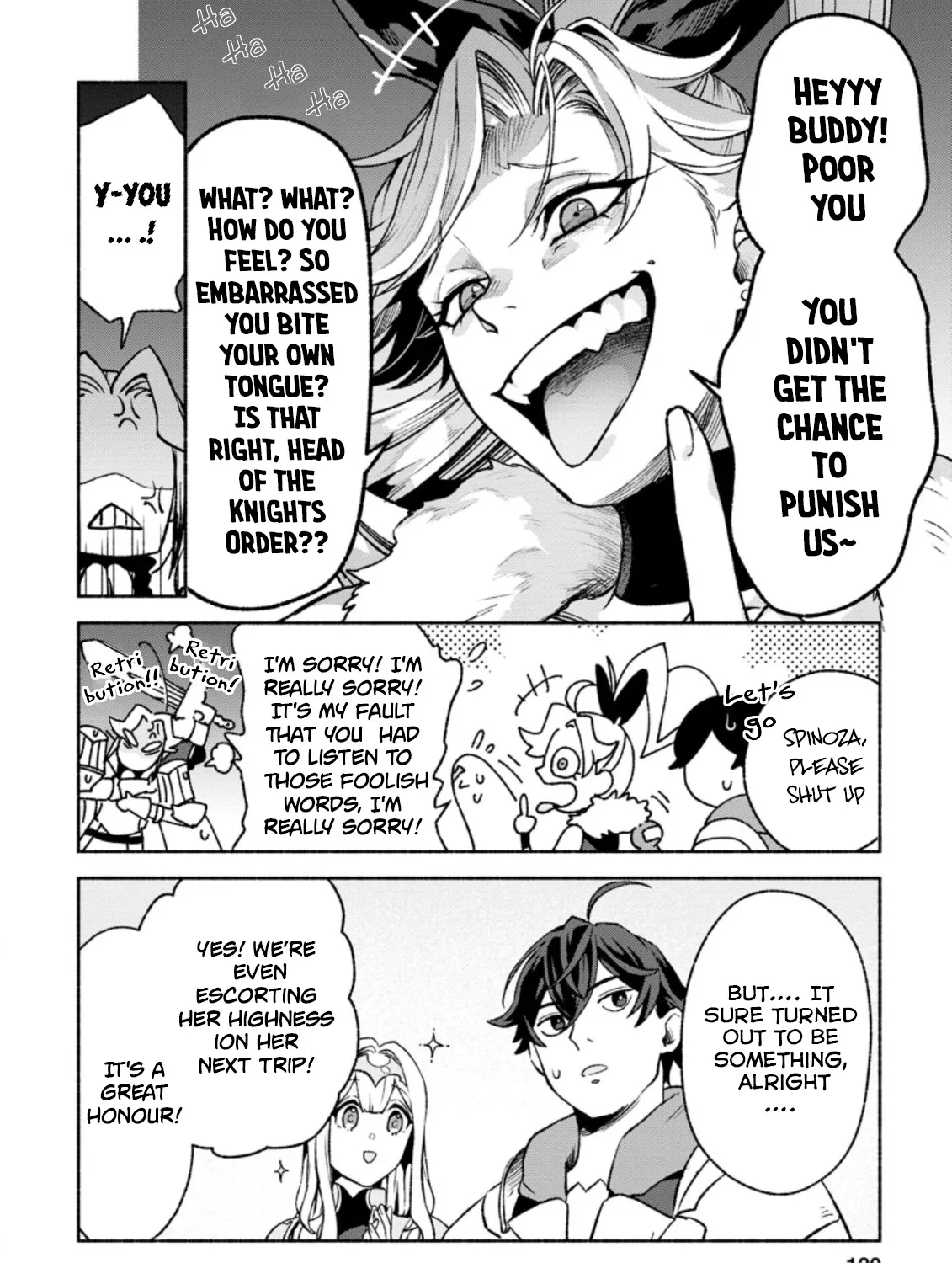 Sono Monban, Saikyou Nitsuki: Tsuihou Sareta Bougyo Ryoku 9999 No Senshi, Outo No Monban Toshite Musou Suru Zinmanga X Chapter 14.3 Page 16