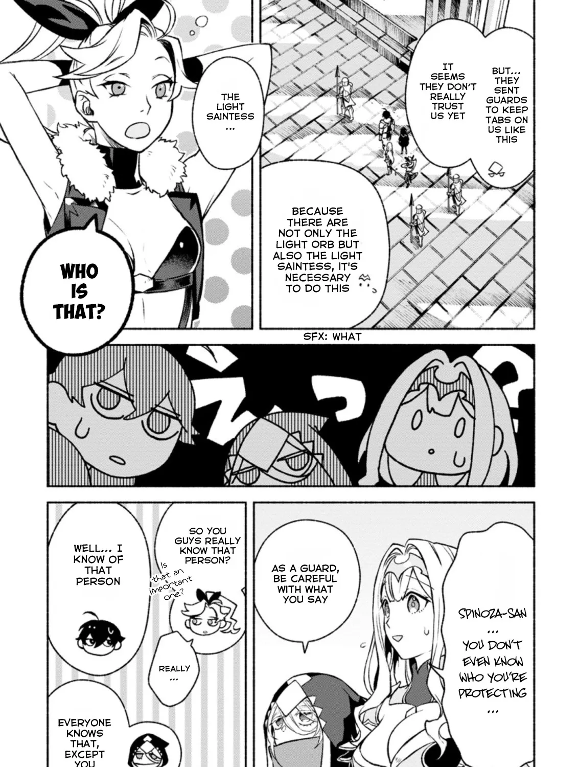 Sono Monban, Saikyou Nitsuki: Tsuihou Sareta Bougyo Ryoku 9999 No Senshi, Outo No Monban Toshite Musou Suru Zinmanga X Chapter 14.1 Page 8