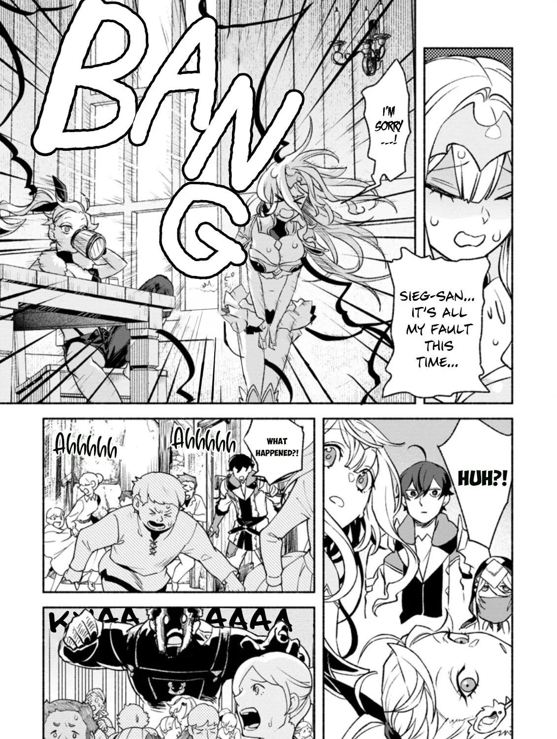 Sono Monban, Saikyou Nitsuki: Tsuihou Sareta Bougyo Ryoku 9999 No Senshi, Outo No Monban Toshite Musou Suru Zinmanga X Chapter 13 Page 30
