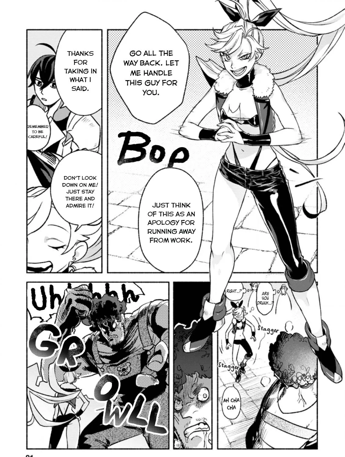Sono Monban, Saikyou Nitsuki: Tsuihou Sareta Bougyo Ryoku 9999 No Senshi, Outo No Monban Toshite Musou Suru Zinmanga X Chapter 13 Page 34