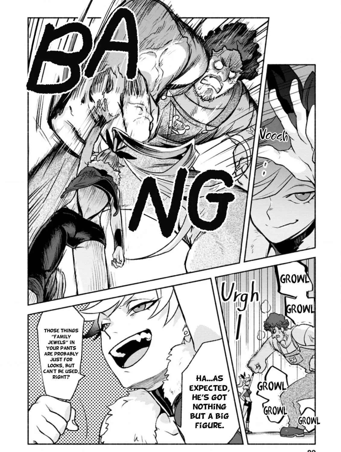 Sono Monban, Saikyou Nitsuki: Tsuihou Sareta Bougyo Ryoku 9999 No Senshi, Outo No Monban Toshite Musou Suru Zinmanga X Chapter 13 Page 36