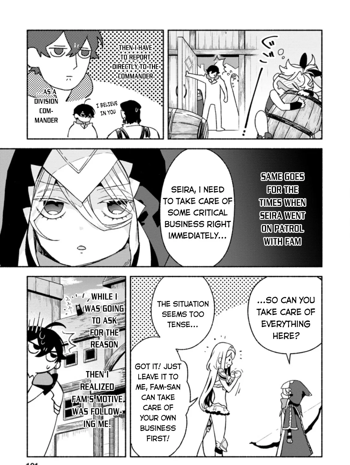 Sono Monban, Saikyou Nitsuki: Tsuihou Sareta Bougyo Ryoku 9999 No Senshi, Outo No Monban Toshite Musou Suru Zinmanga X Chapter 9 Page 6