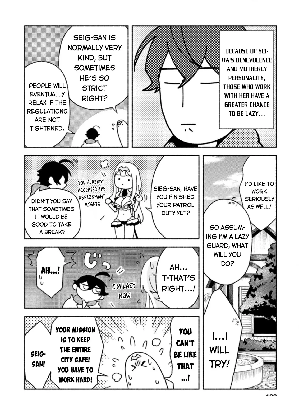 Sono Monban, Saikyou Nitsuki: Tsuihou Sareta Bougyo Ryoku 9999 No Senshi, Outo No Monban Toshite Musou Suru Zinmanga X Chapter 9 Page 8