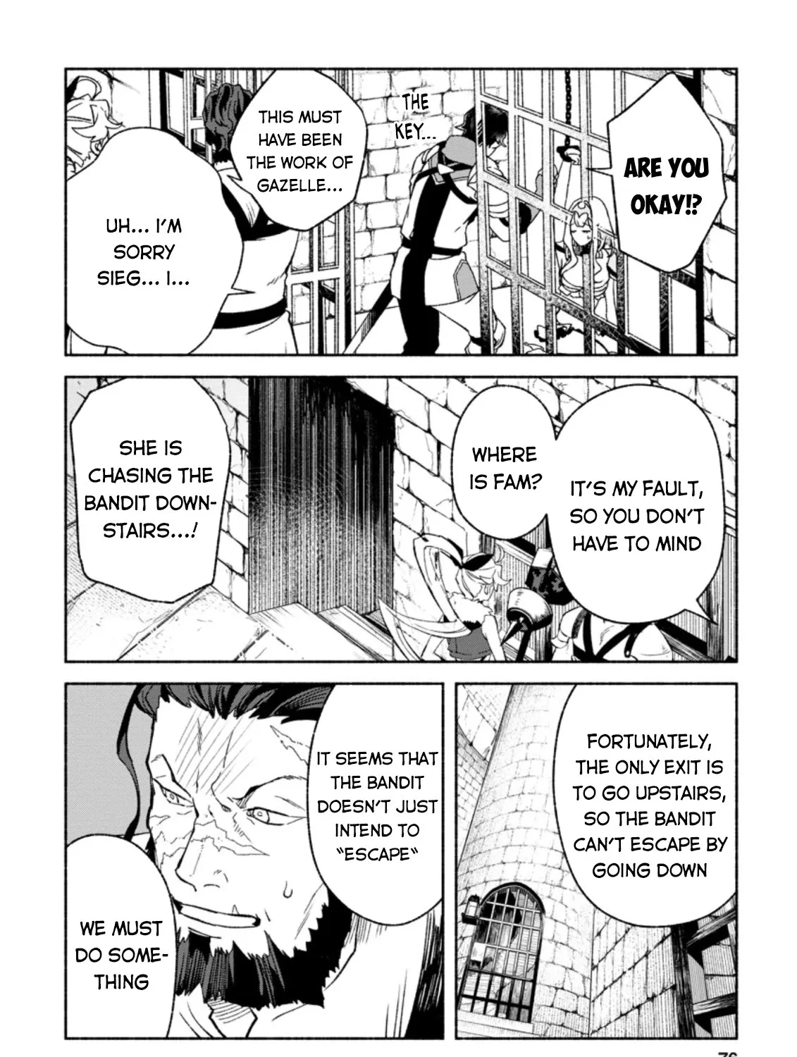 Sono Monban, Saikyou Nitsuki: Tsuihou Sareta Bougyo Ryoku 9999 No Senshi, Outo No Monban Toshite Musou Suru Zinmanga X Chapter 8 Page 28