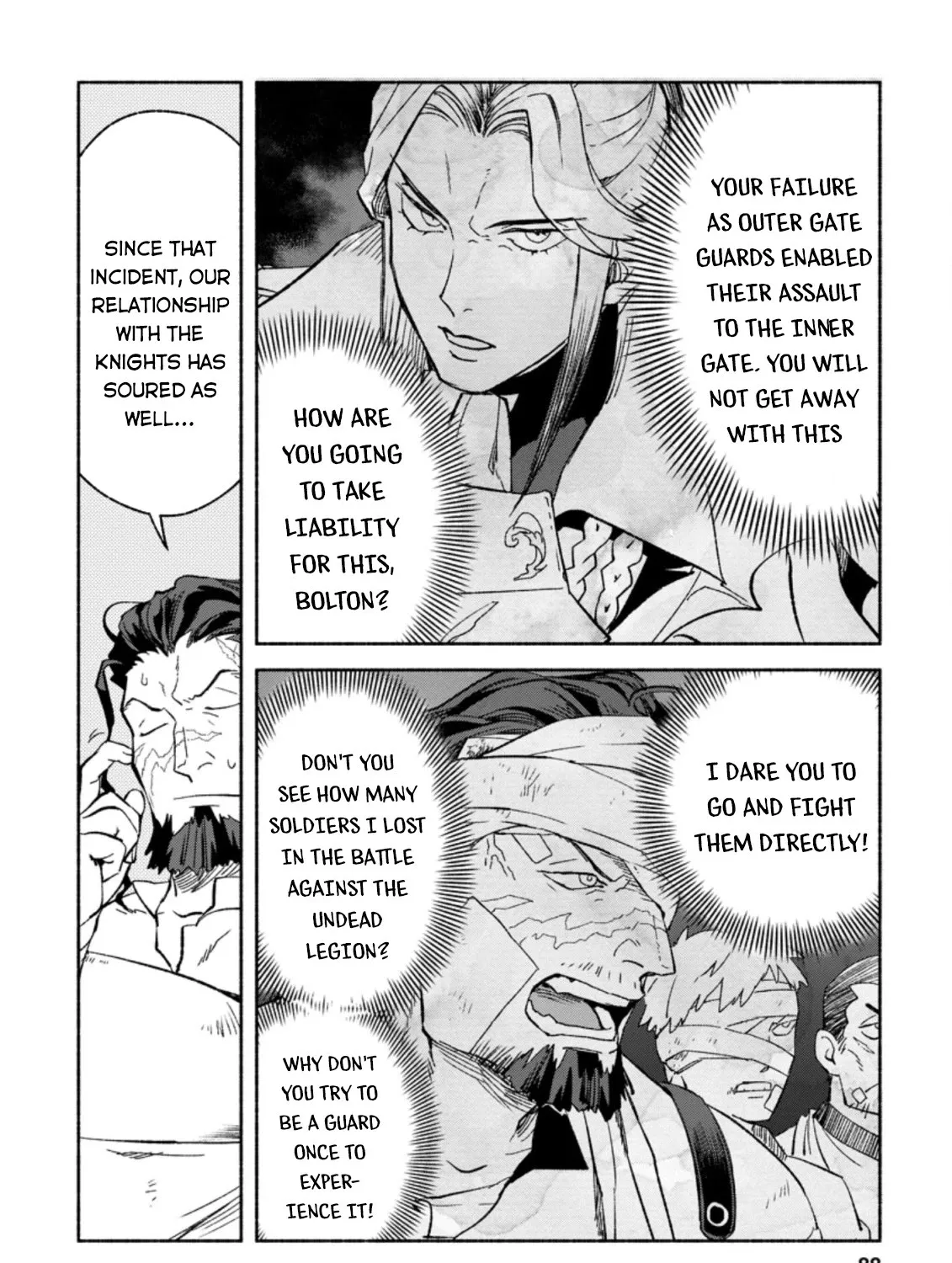 Sono Monban, Saikyou Nitsuki: Tsuihou Sareta Bougyo Ryoku 9999 No Senshi, Outo No Monban Toshite Musou Suru Zinmanga X Chapter 8 Page 52