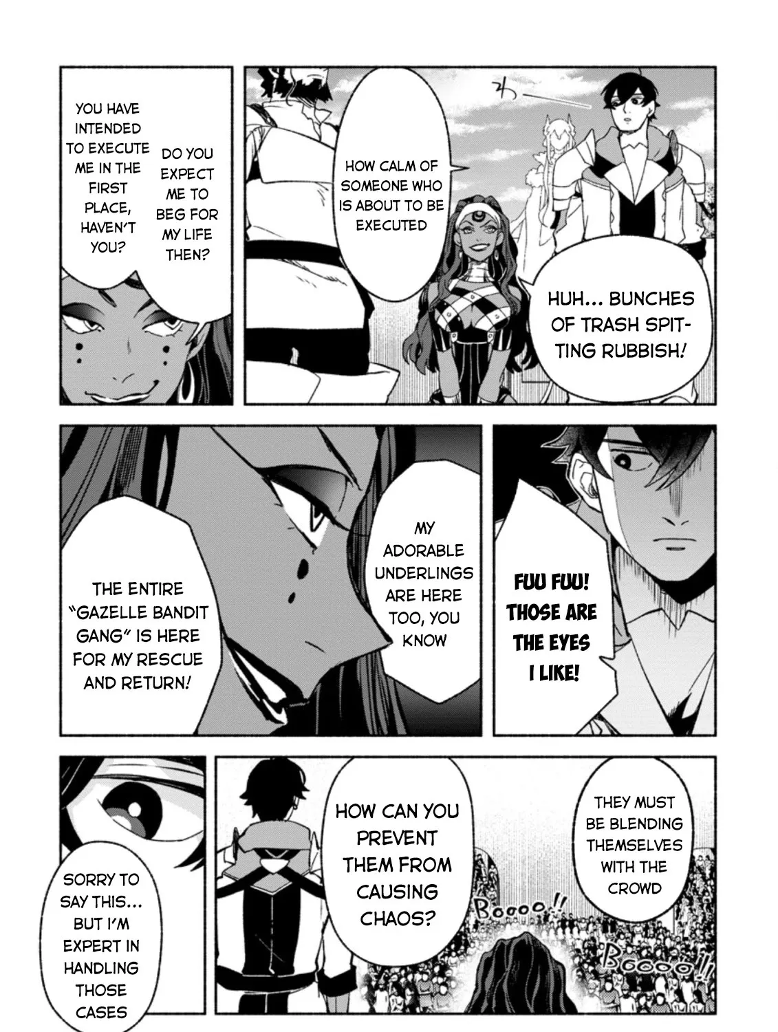 Sono Monban, Saikyou Nitsuki: Tsuihou Sareta Bougyo Ryoku 9999 No Senshi, Outo No Monban Toshite Musou Suru Zinmanga X Chapter 8 Page 58